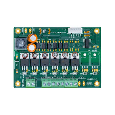 ভালো দাম 1.6MM 0.1MM মিনি লাইন FR4 হার্ড নমনীয় স্ট্রিপ নমনীয় ইন্ডাস্ট্রিয়াল কন্ট্রোল PCB সমাবেশ অনলাইন